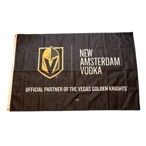Vegas Golden Knights New Amsterdam Vodka Banner Flag NHL 35x55 Official